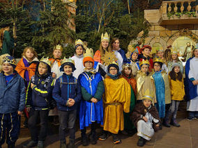 Diözesale Aussendung der Sternsinger im Hohen Dom zu Fulda (Foto: Elisabetha Rößler)